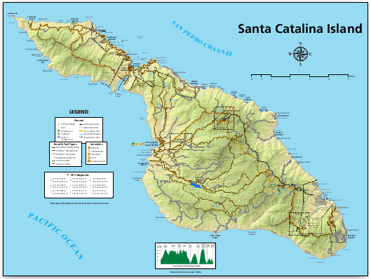 Catalina Island Map